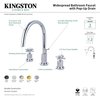 Kingston Brass KS8928DX 8" Widespread Bathroom Faucet, Brushed Nickel KS8928DX